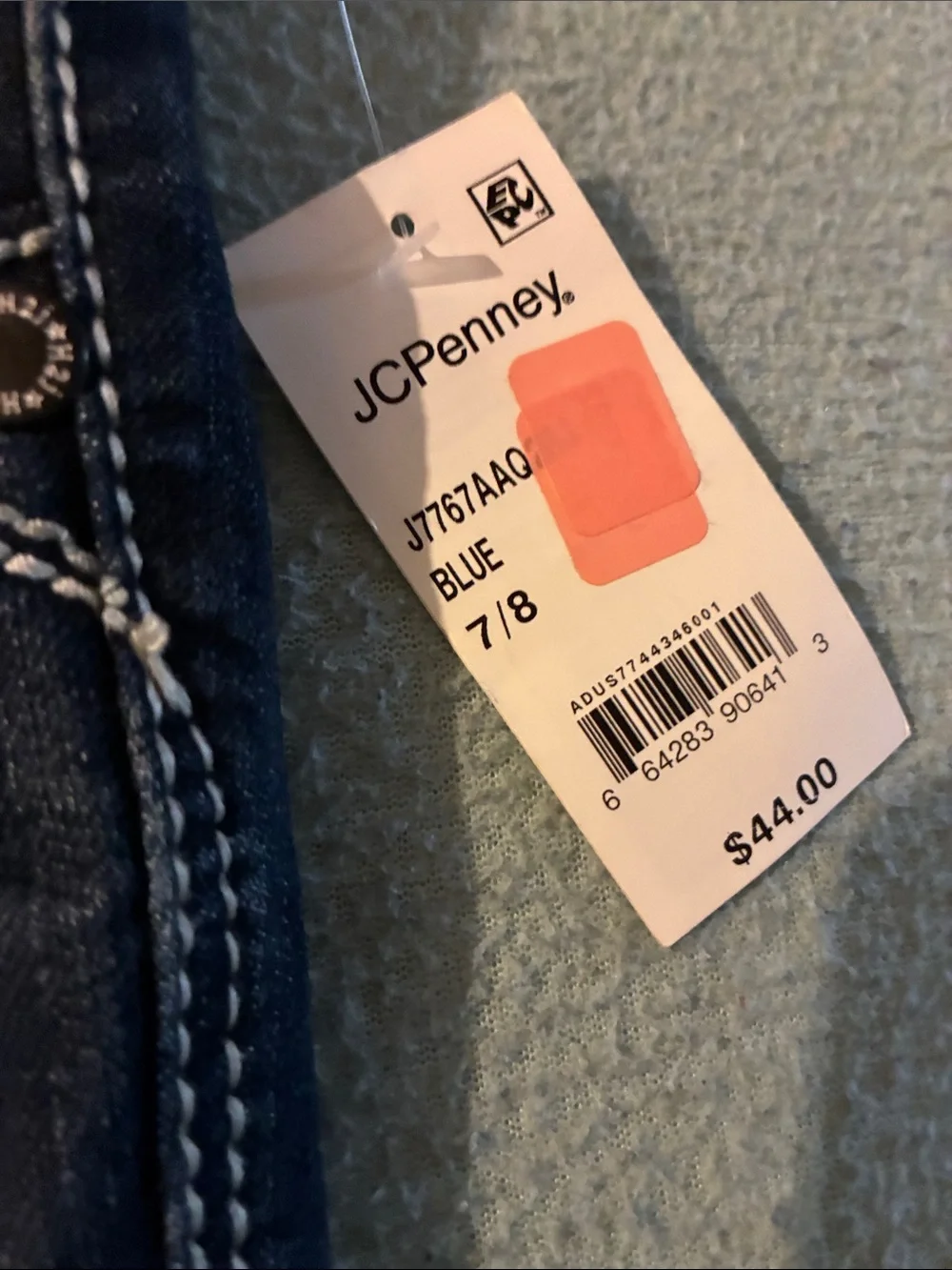 jcpenney Dark Blue Distressed Kids Jeans